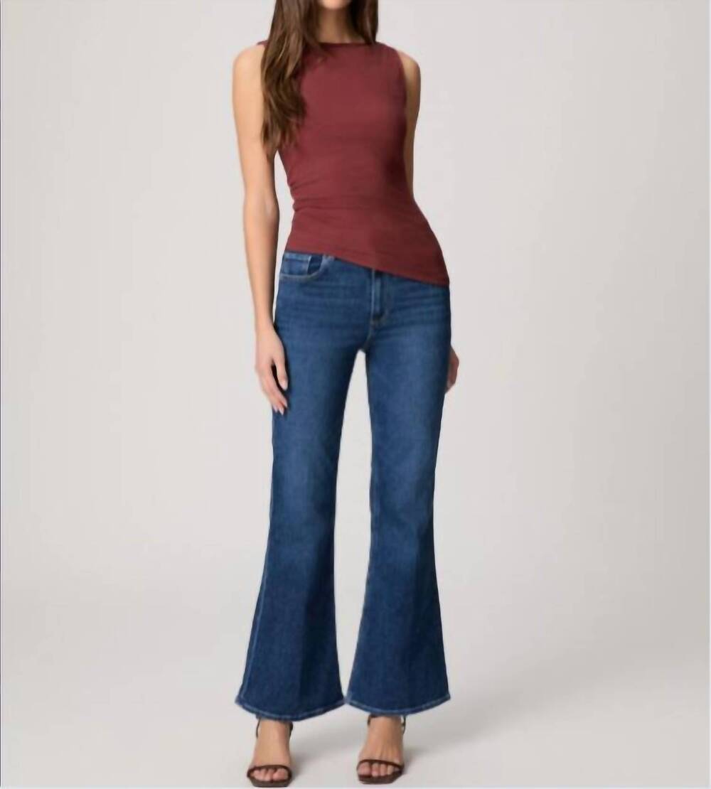 NEW PAIGE marlow skimmer jeans in amalfi tide